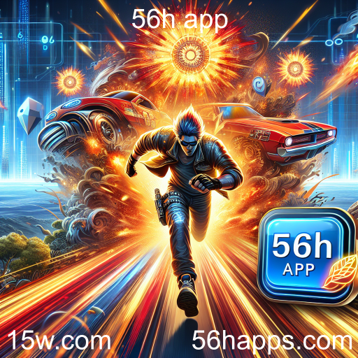 Explorando a Adrenalina dos Jogos de Ação no 56h App